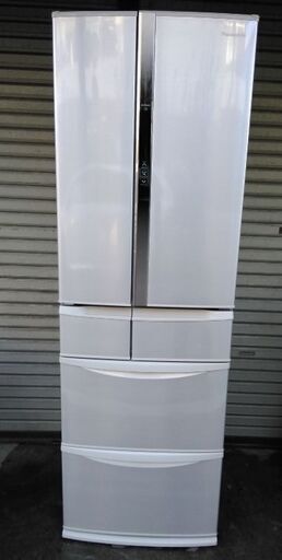 パナソニック 6ドア冷蔵庫 436L NR--438T-N 2014年製 シャンパン 配送無料