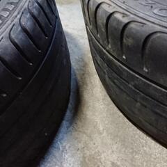 値下げしました  18インチアルミ、タイヤ4本セット