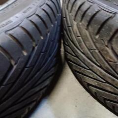 値下げしました  18インチアルミ、タイヤ4本セット