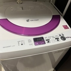 洗濯機シャープ　5.5kg