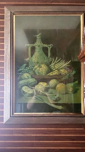 野菜の油絵