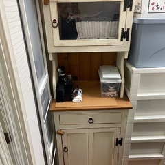 お値下げ！可愛いレンジ台 取りに来ていただける方限定