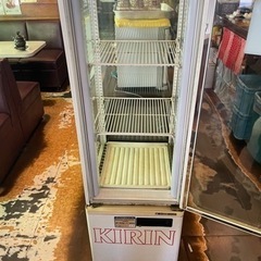 KIRIN 年代物　冷蔵ショーケース　難あり。