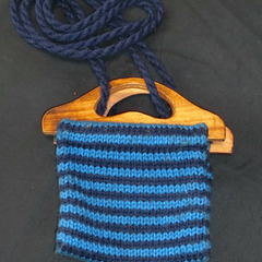 手編みポシェット