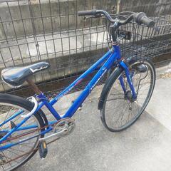 自転車26インチ💙キレイな青色💙