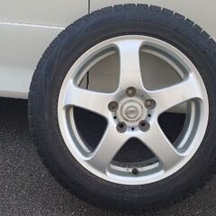 お買い上げありがとうございました☆日産純正アルミとブリザック205 