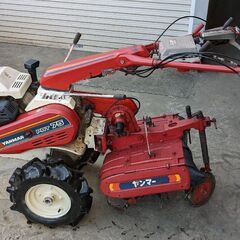 鹿児島発 ヤンマー7.7馬力ガソリンエンジン管理機PRT75 ハンドル反転