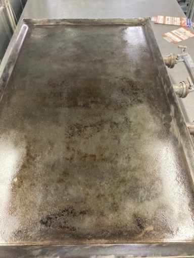 鉄板焼☆91649卓上 プロパン 7560バーナー4本 - ガステーブル 