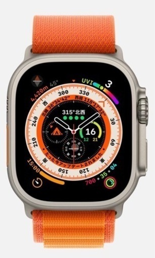 新品】◇◇Apple Watch ULTRA 49ｍｍ GPS+Cellular オレンジアルパイン