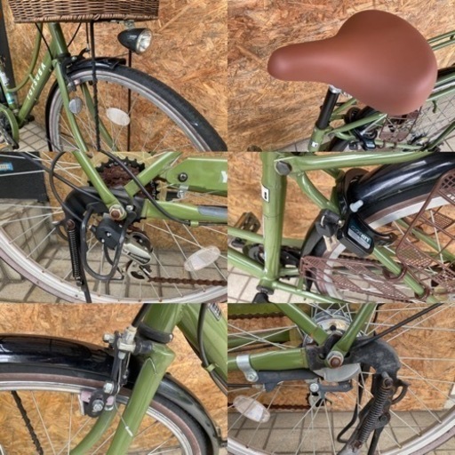 ASAHI YOTSUBA FYJ66S シティサイクル26inc 6段ギア 買物 街乗り