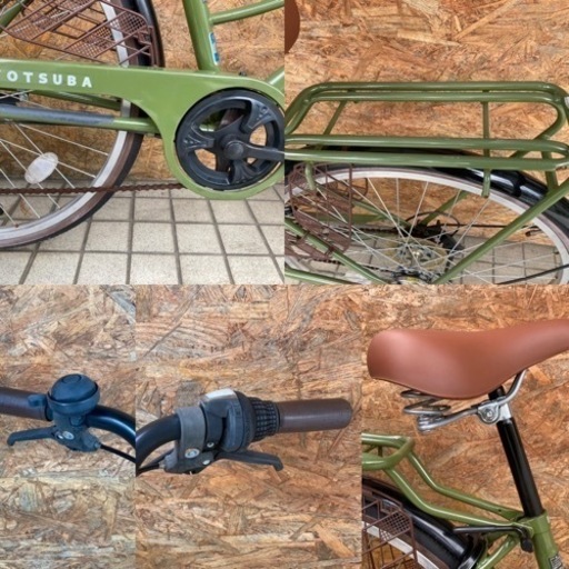 ASAHI YOTSUBA FYJ66S シティサイクル26inc 6段ギア 買物 街乗り