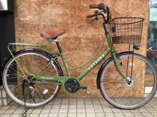 ASAHI  YOTSUBA  FYJ66S シティサイクル26inc  6段ギア 買物 街乗り