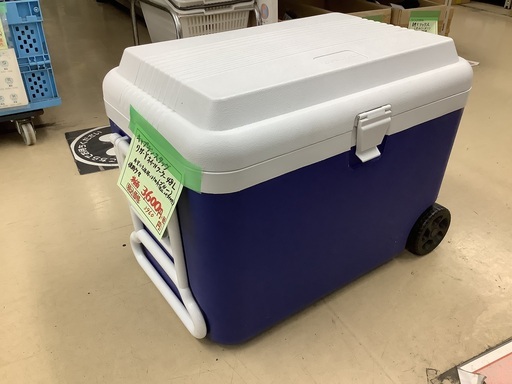キャプテンスタッグ リガードホイールクーラー 48L 管B221022CK (ベストバイ 静岡県袋井市)