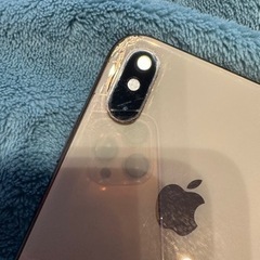 一部ヒビあり】iPhone XS Max ゴールド 64GB