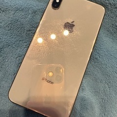 一部ヒビあり】iPhone XS Max ゴールド 64GB