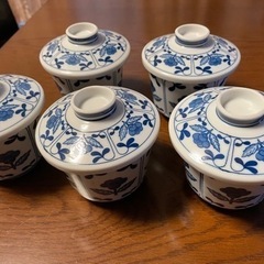 茶碗蒸し陶器　3個