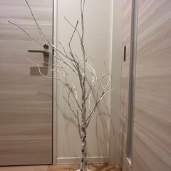 ニトリ　 LEDツリー(120cm シラカバ I) クリスマスツリー