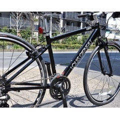 ルイガノ クロスバイク 定価約¥80,000 自転車 黒 ブラック