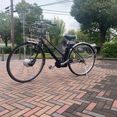 回生充電　電動自転車