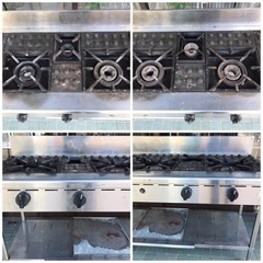 ※終了※★業務用ＬＰガスコンロ★５口★大型コンロ