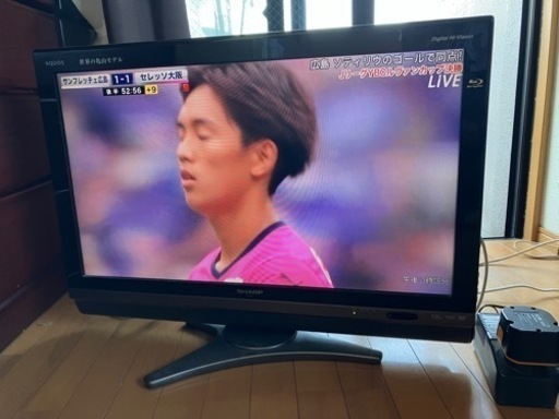 値下げ　32インチ　液晶テレビ　AQUOS