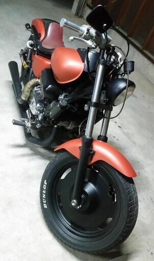 V-twin　magna250　マグナ250S　MC29　カスタム　マット塗装