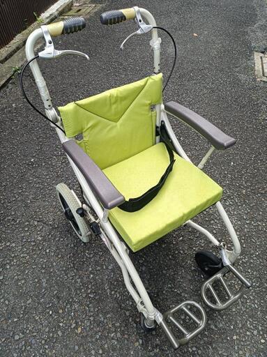 【決まりました!】介護用車椅子☆カワムラサイクル☆歩行者兼用折りたたみ車椅子☆