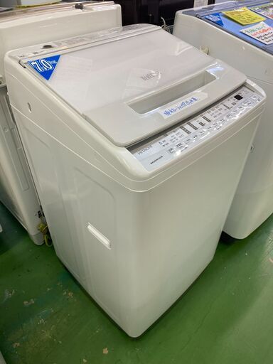 【愛品館八千代店】保証充実HITACHI2021年製7.0㎏全自動洗濯機BW-V70F