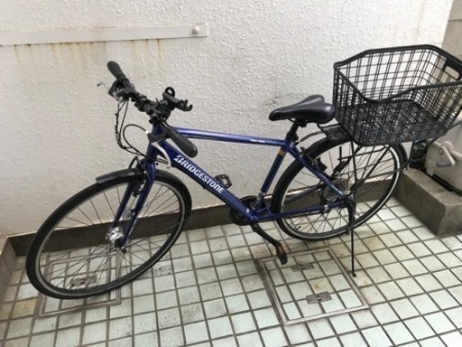 期間限定 半額‼️自転車　ブリヂストンBRIDGESTONE TB1 ギア7段 カゴ付き　通勤 通学 買物