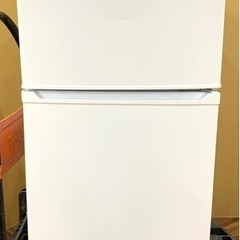 ★中古品   アイリスオーヤマ 2ドア冷凍冷蔵庫 90L 2017年製