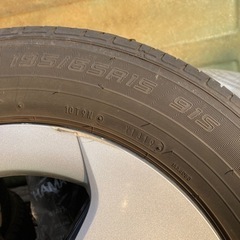 H２７年　プリウス３０系　195/65R15サマータイヤ4本セット！純正ホイール‼︎