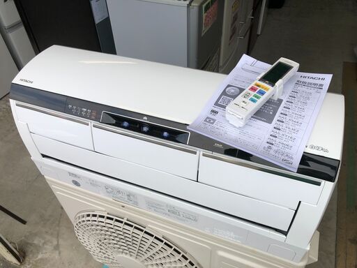 【動作保証あり】HITACHI 日立 2016年 5.6kw 200V 18畳用 ルームエアコン RAS-X56E2【管理KR312】