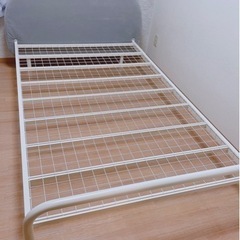 取引中《急募》美品　Francfranc  ミニュイ　ベッドフレーム　セミダブル　フランフラン