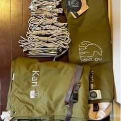 決まりました！限定品☆ノルディスク アスガルド7.1＆kari12☆カーキ セット