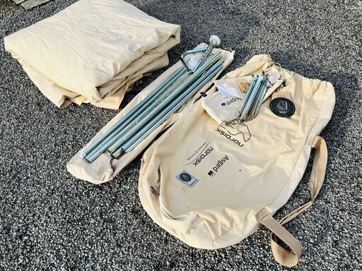 Nordisk Asgard 12.6 Organic Cotton ＋ZIP-IN-FLOORセット