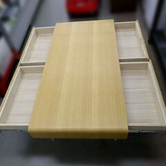 北欧風 センターテーブル 幅120cm タモ材 リビングテーブル 木製