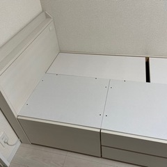 ニトリ収納付ベッド(シングル)