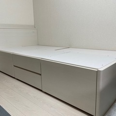 ニトリ収納付ベッド(シングル)