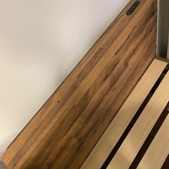 超美品★シングルベッドフレーム　ヴィンテージ調