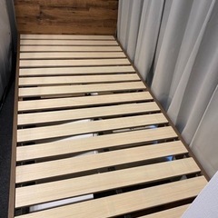 超美品★シングルベッドフレーム　ヴィンテージ調