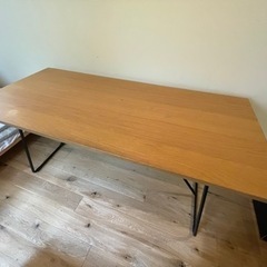 無印良品　折りたたみテーブル　3年使用（直接引き渡し可・江東区）