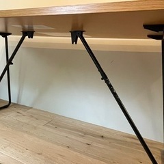 無印良品　折りたたみテーブル　3年使用（直接引き渡し可・江東区）