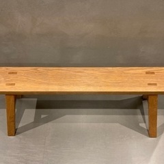 ✨希少廃盤品 無印良品 無垢材ベンチ・オーク材・大サイズ