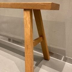 ✨希少廃盤品 無印良品 無垢材ベンチ・オーク材・大サイズ