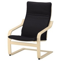 【値下げ】IKEA ポエングアームチェア　二脚セット　椅子