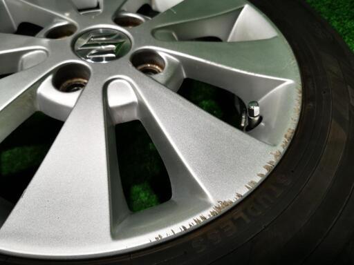 売約済】155/65r14 スタッドレスタイヤホイールセット スズキ