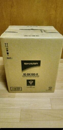 [新古] SHARP プラズマクラスター加湿イオン発生機 IG-BK100-R(赤色) 未開封品