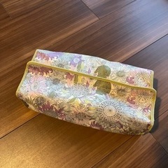 テッシュケース　花柄　ボタニカル