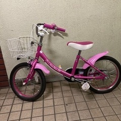 子供用自転車16インチ＋キックバイク【譲渡先決まりました】