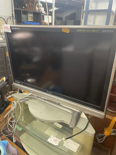 リサイクルショップどりーむ鹿大前店　No２９２５　テレビ　液晶テレビ　シャープ　37型　2007年製　リモコン無し(´;ω;｀)